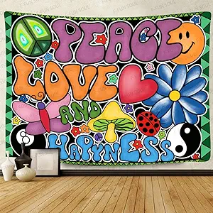 peace sign wall art